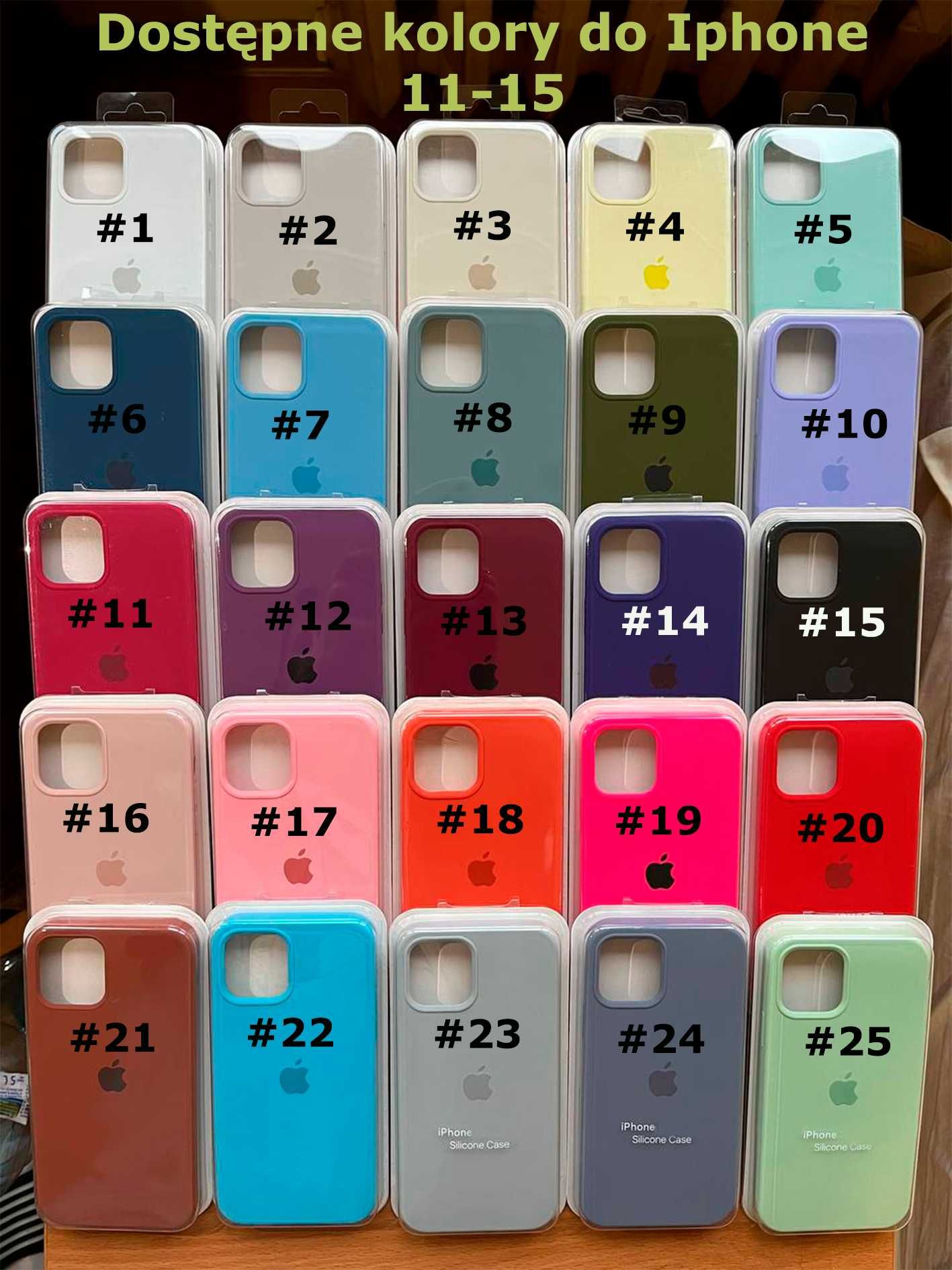 Etui do Iphone 11 - 12 - 13 - 14 - 15 pro / Max /plus / Mini Case