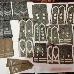 Naszywki stopnie pochewki (para )