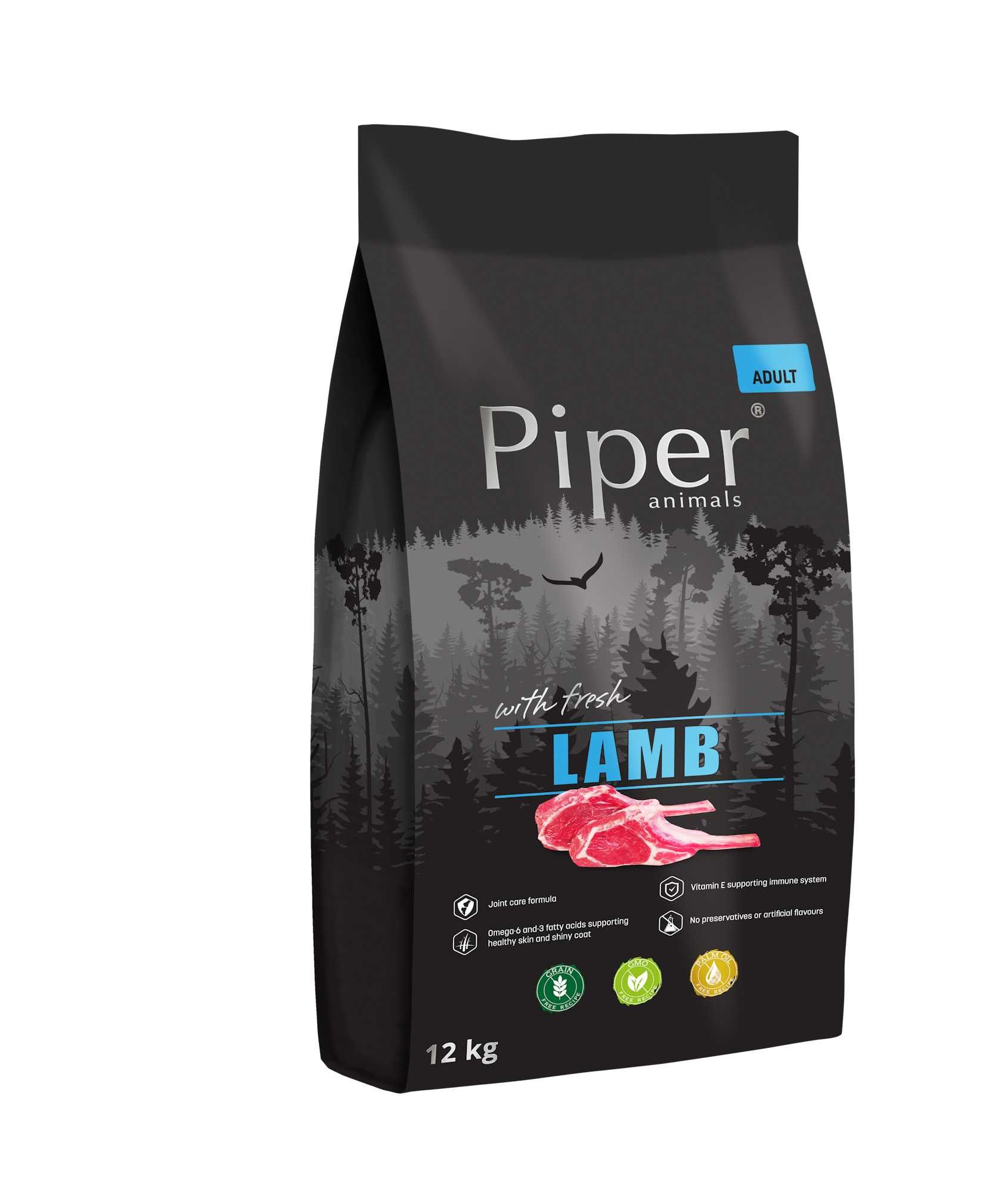 Karma sucha Dolina Noteci Piper jagnięcina 12 kg