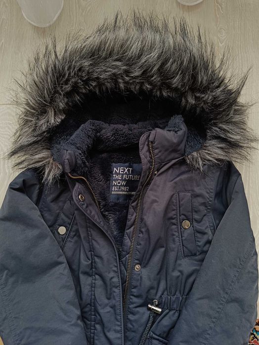 Куртка парка 116 см 6 років зима осінь next