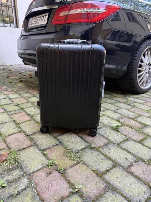 *Акція!Rimowa  валіза 100% алюміній/чемодан/ручная кладь цвет черный
