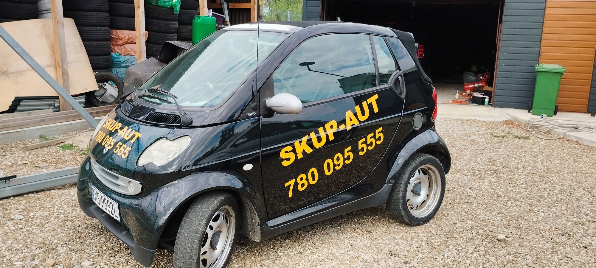 Smart fortwo kabriolet clima diesel półautomat