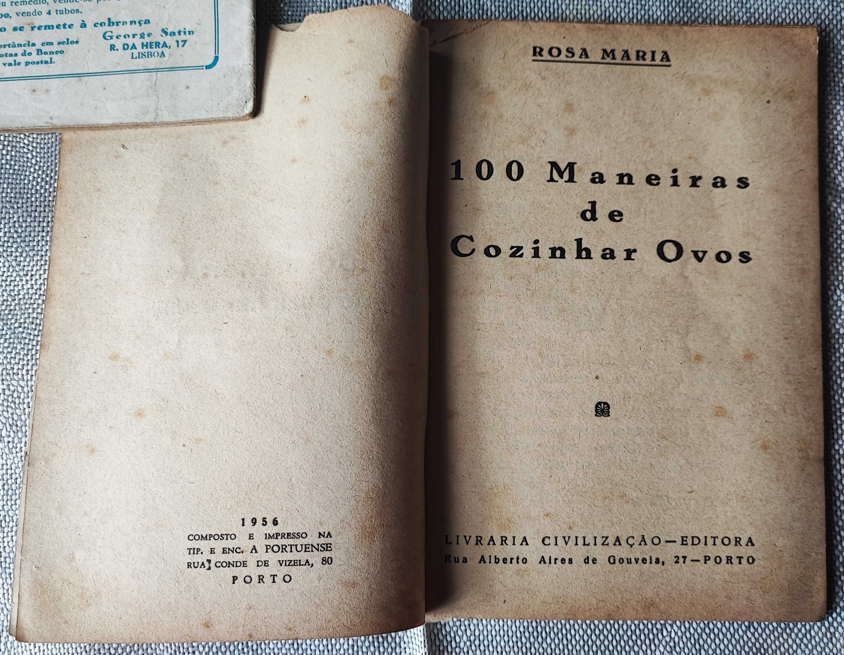 Lote de 3 livros 100 Maneiras de Cozinhar Bacalhau, Peixe, Ovos