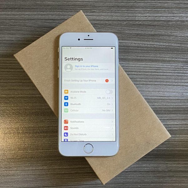 Iphone 6 64GB Silver Bateria 100 Procent