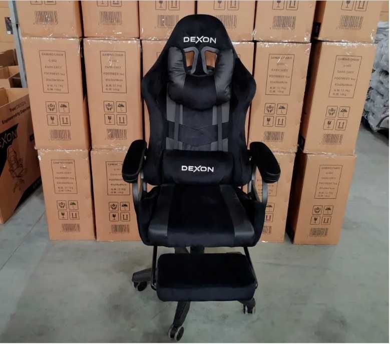 Геймерське крісло ігрове компютерне офісне Акція з підставкою для ніг