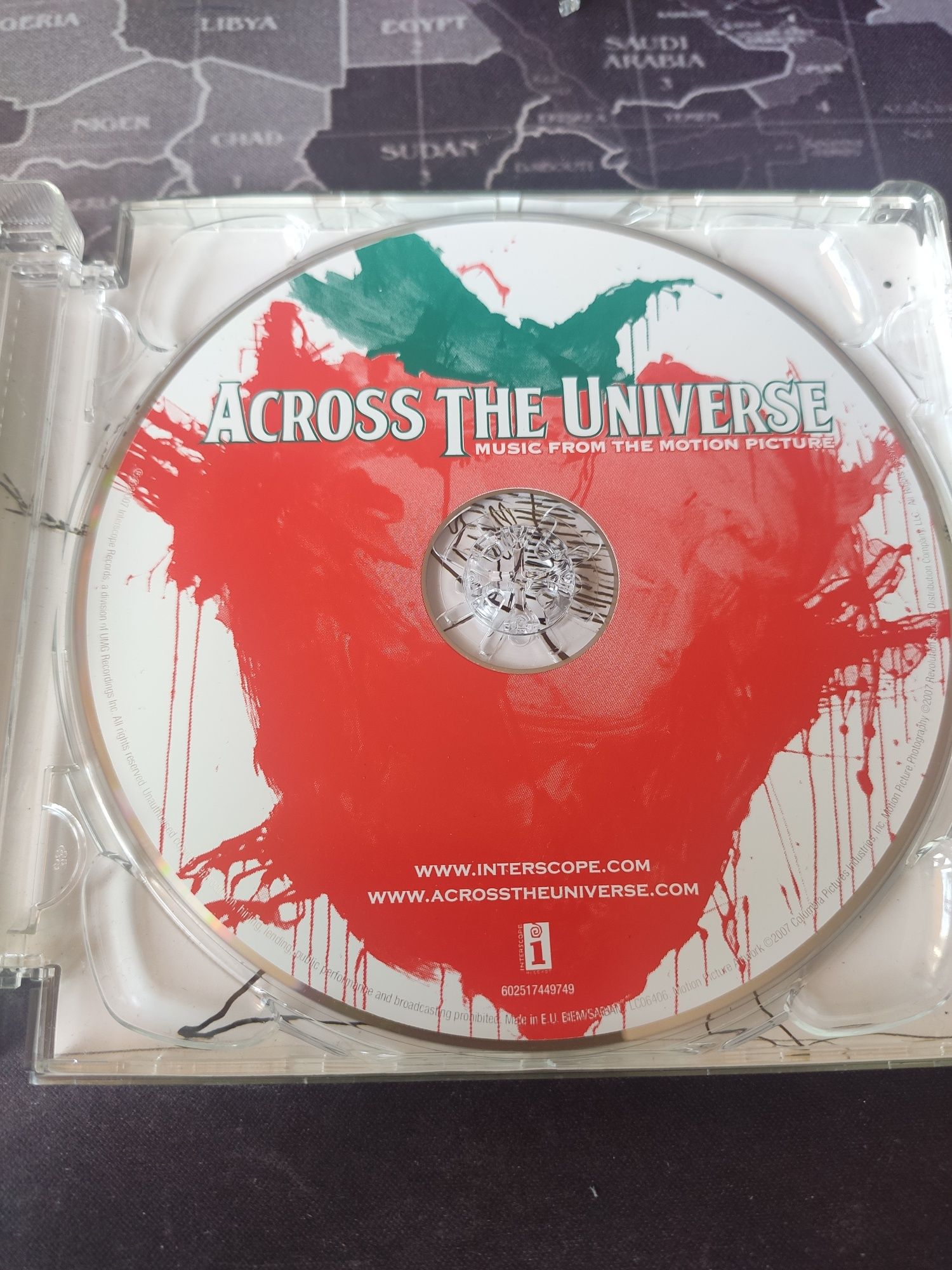 Płyta CD Across the Universe Music from the Motion Picture OST