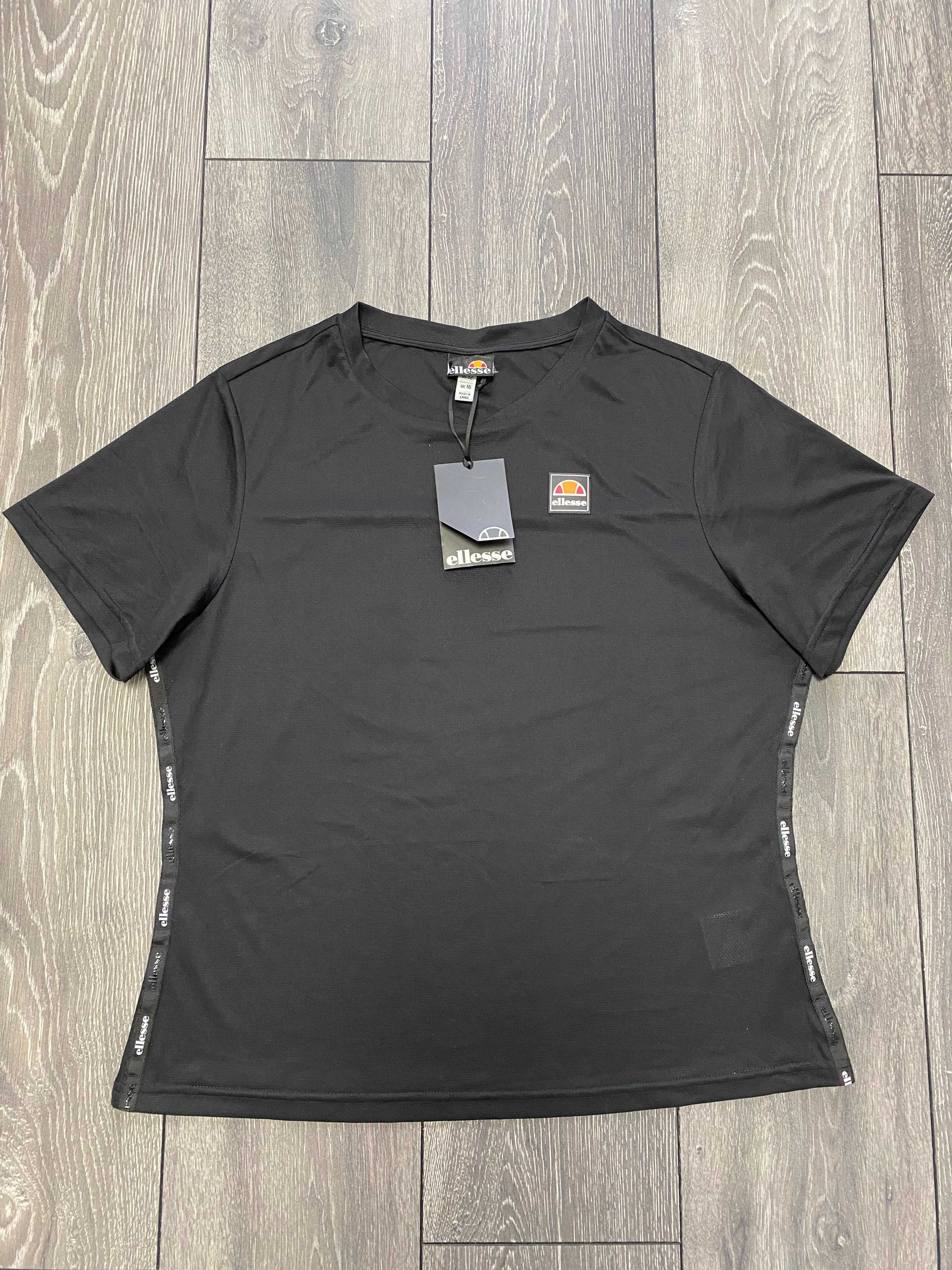 Женская футболка Ellesse черный цвет оригинал новая! Новые коллекции!