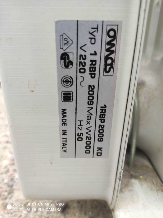 grzejnik olejowy 9 żeberek