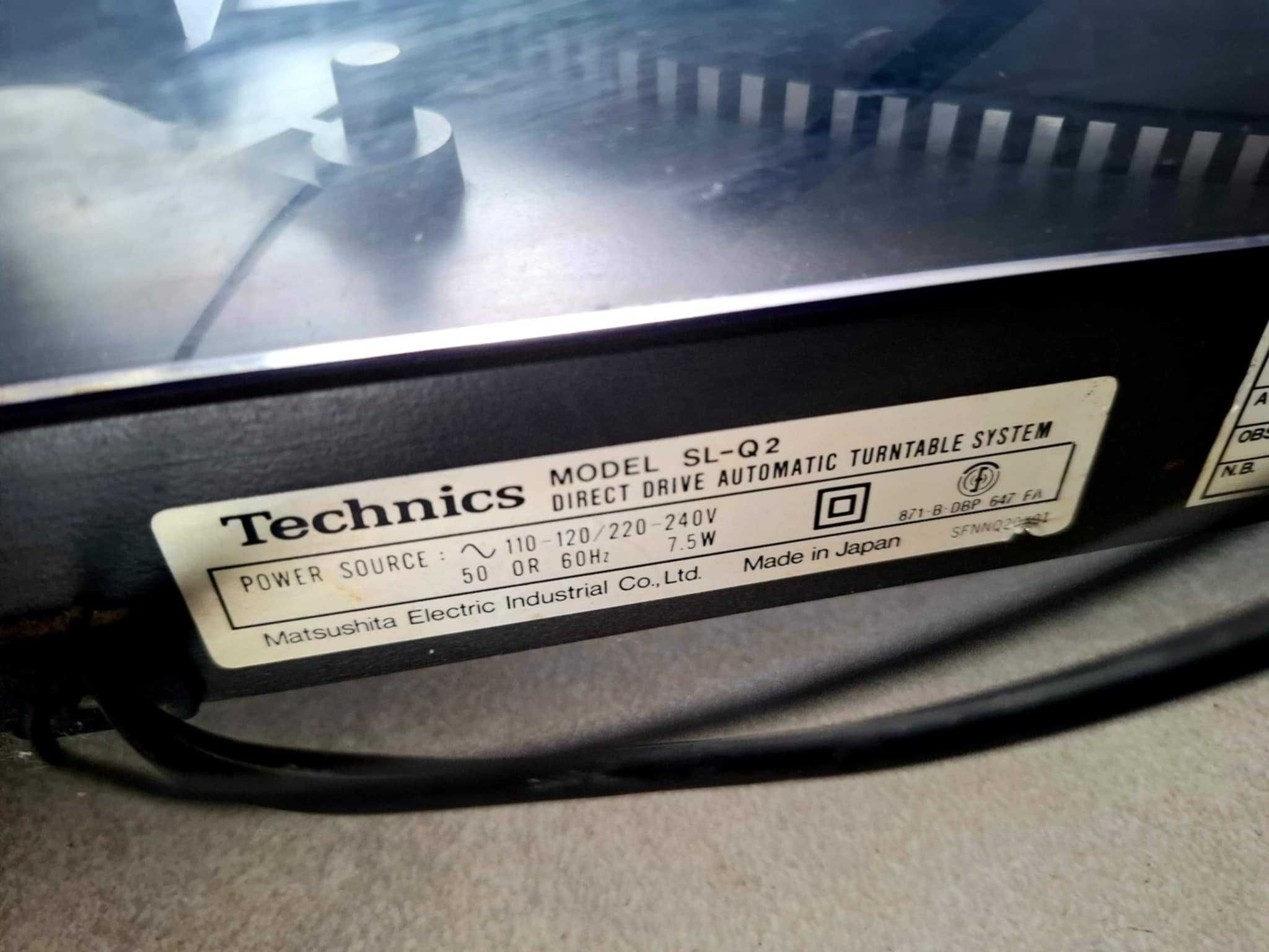Gramofon Technics SL-Q2 BLACK