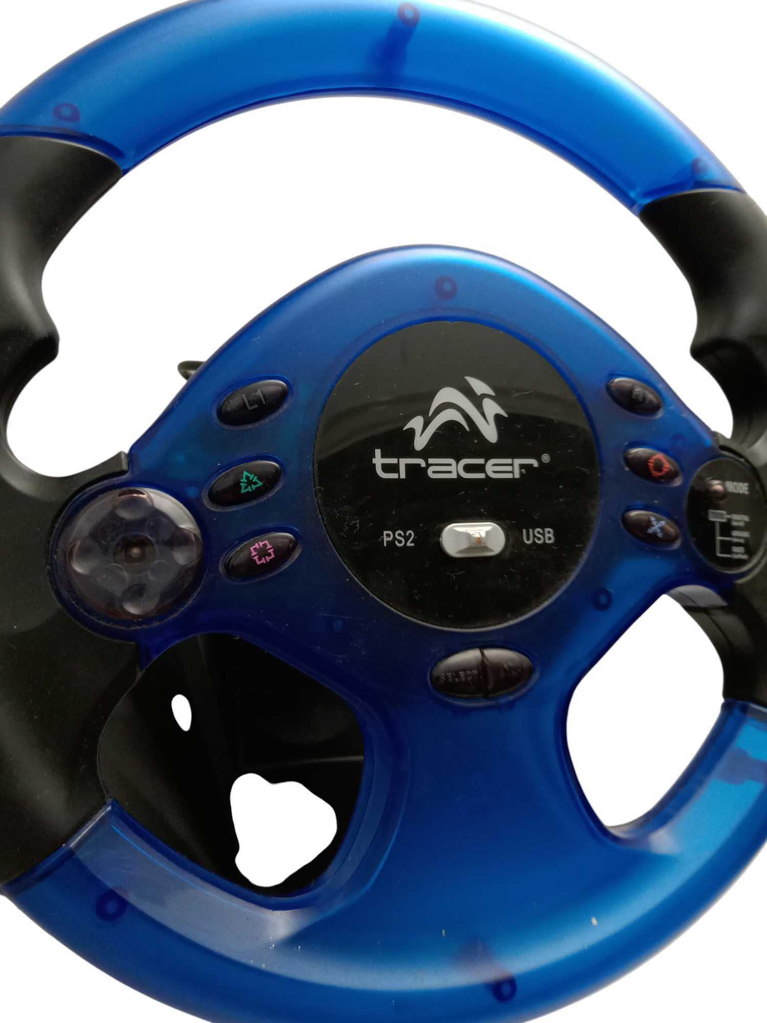 Kierownica do PC / PS2 Tracer TRK-V8 EXTREME SPEED