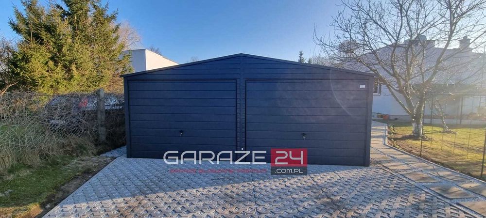 Garaż blaszany PREMIUM 6x5,80m*jakość*profil*całe ŚWIĘTOKRZYSKIE*