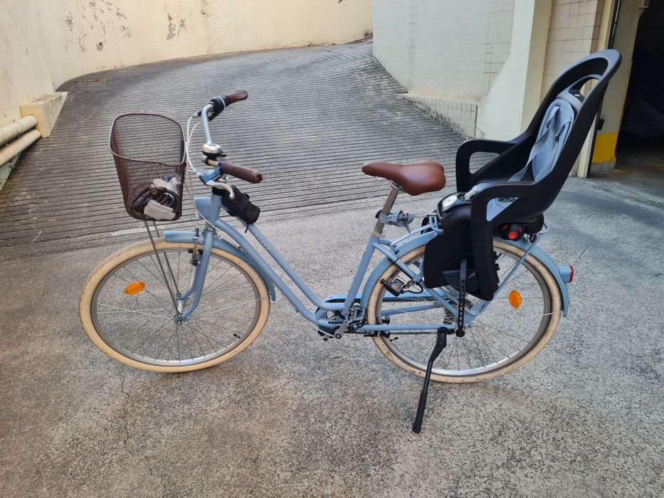 Bicicleta ELOPS 520 Azul Ganga - Praticamente Zerada