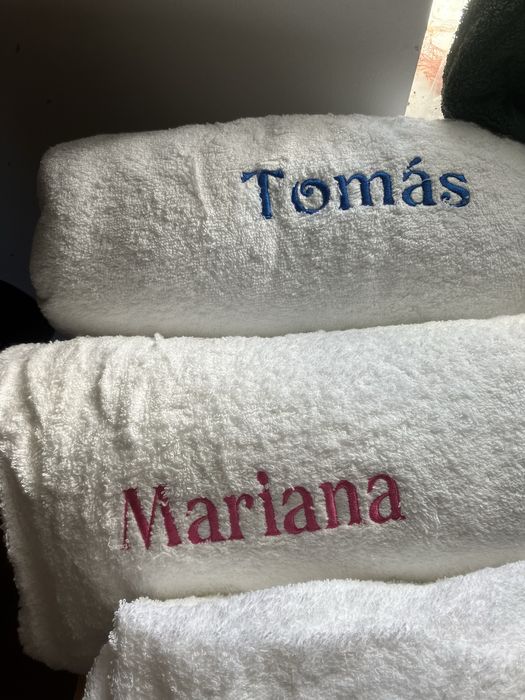 Toalhoes  de banho personalisados