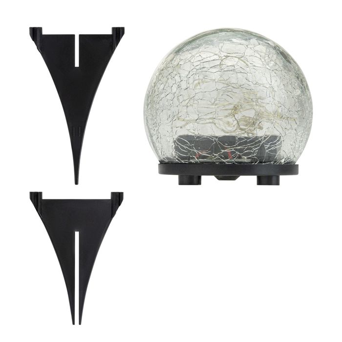 Lampa kula solarna ogrodowa