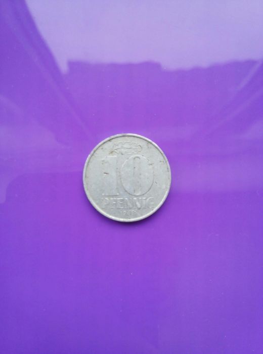 10 pfennig 1968 года, 10 pfennig 1990