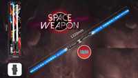 Zestaw 2X Miecz Świetlny Gwiezdne Wojny Świecący Led Dwustronny 132Cm