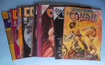CONAN em Cores Nº 2 a 12 , em formato grande.