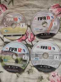 Zestaw gier Fifa na PS3 Fifa 10, 11, 12, 13