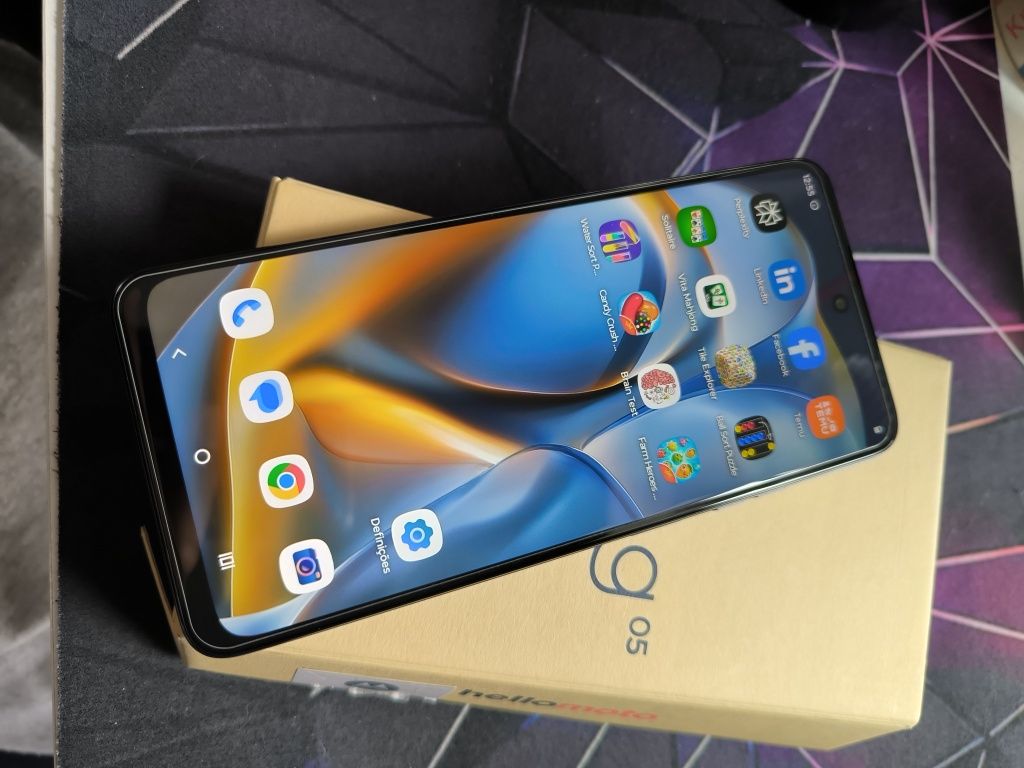 Moto G05 8/128gb como novo