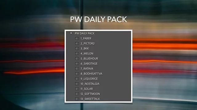 Пресеты Лайтрум Полины Вашингтон Daily Pack