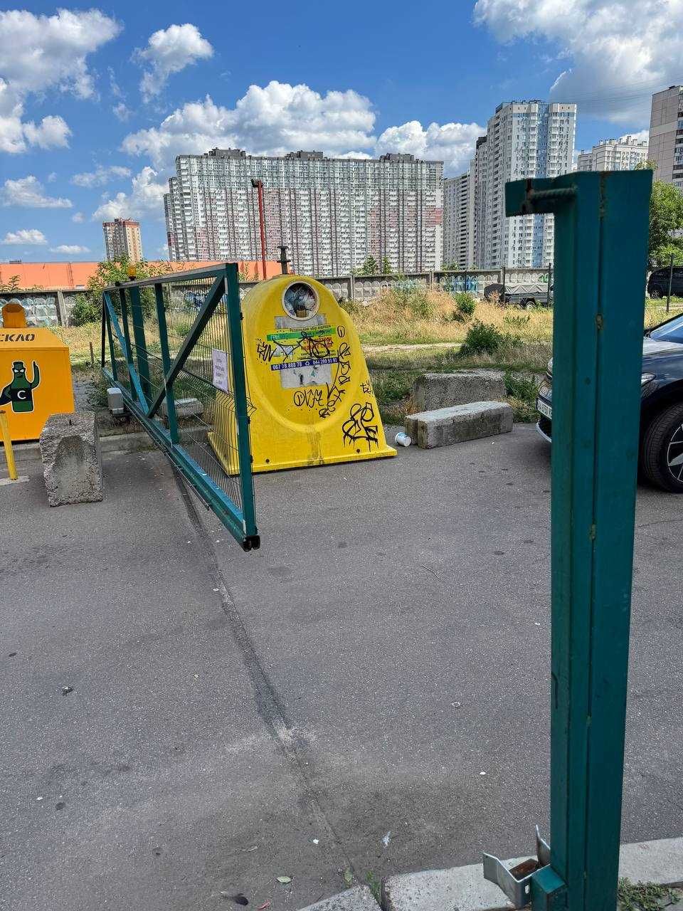 Ворота металеві відкатні
