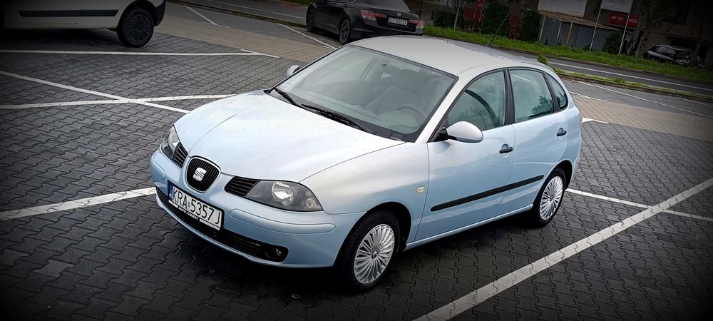 Seat Ibiza III 6L/1.2 MPI/64KM/Benzyna/Klima/Perła/BDB/Stan/Kraków