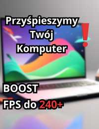 Optymalizacja Zdalna i PRZYSPIESZENIE Windows boost FPS do 240+