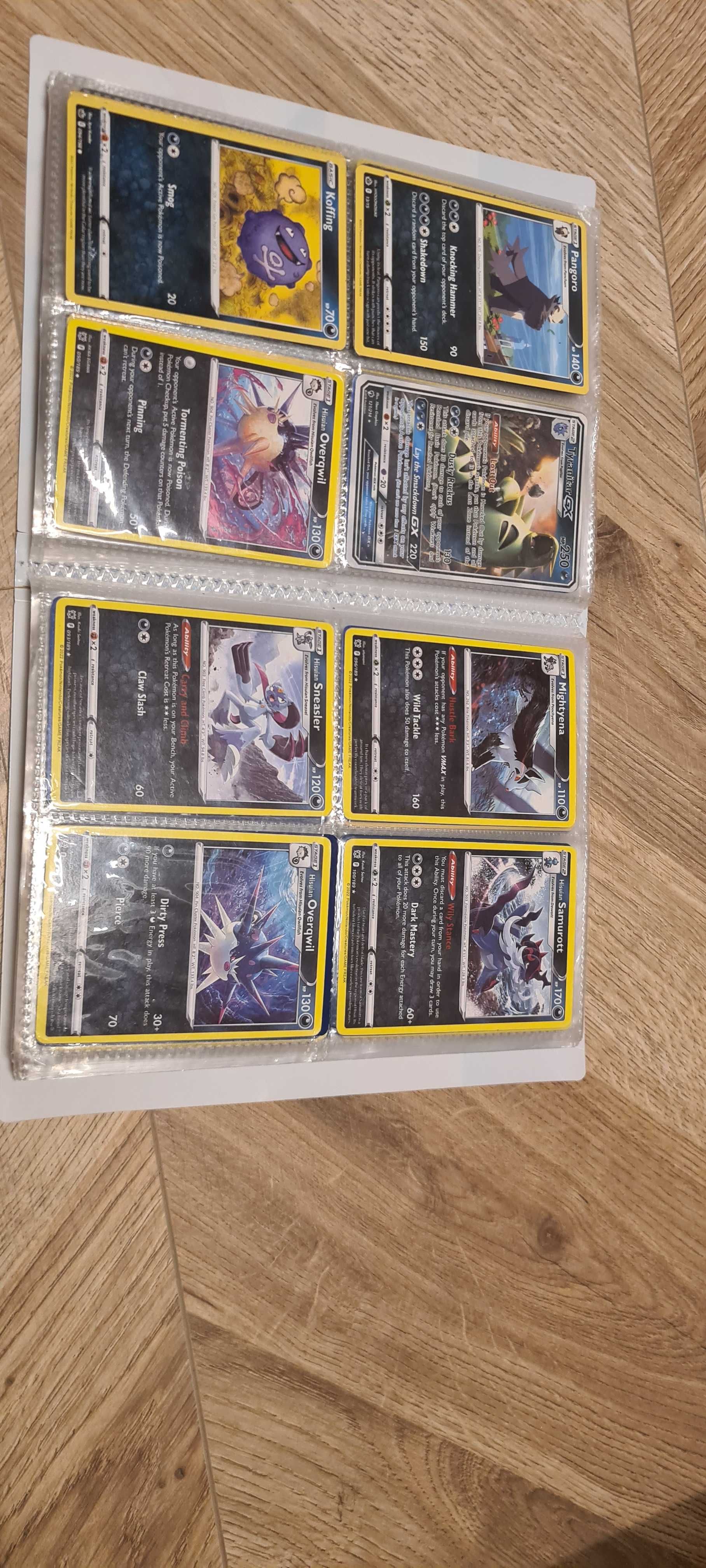 POKEMON album z kartami 210 sztuk