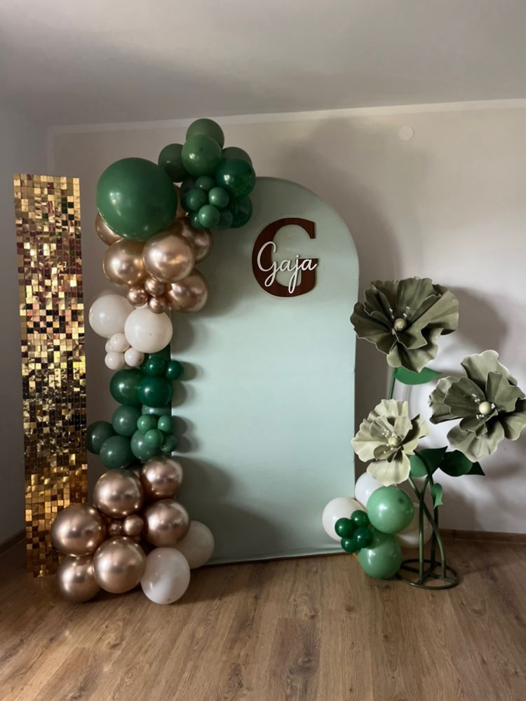 Wykonam dekorację ściankę balonową okolicznościową