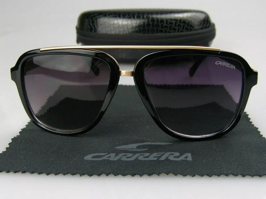 Óculos de sol Carrera Black and Gold