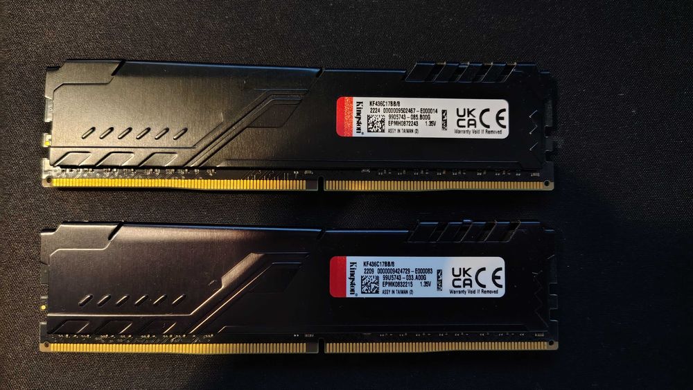 Kingston FURY 16GB (2x8GB) 3600MHz CL17 Beast Black