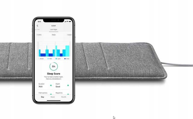 Withings Sleep Analyzer mata do monitorowania snu monitor