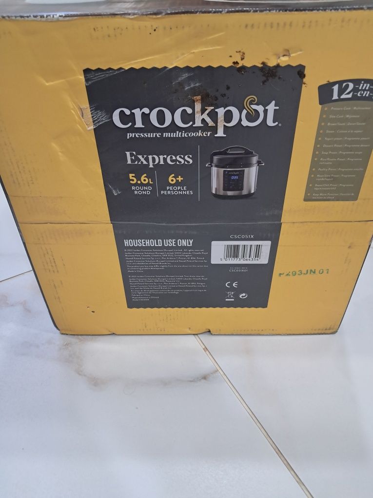 Мультиварка пароварка Crockpot csc051x
