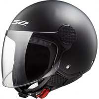 LS2 OF558 SPHERE MATT BLACK kask motocyklowy jet otwarty skuter vespa