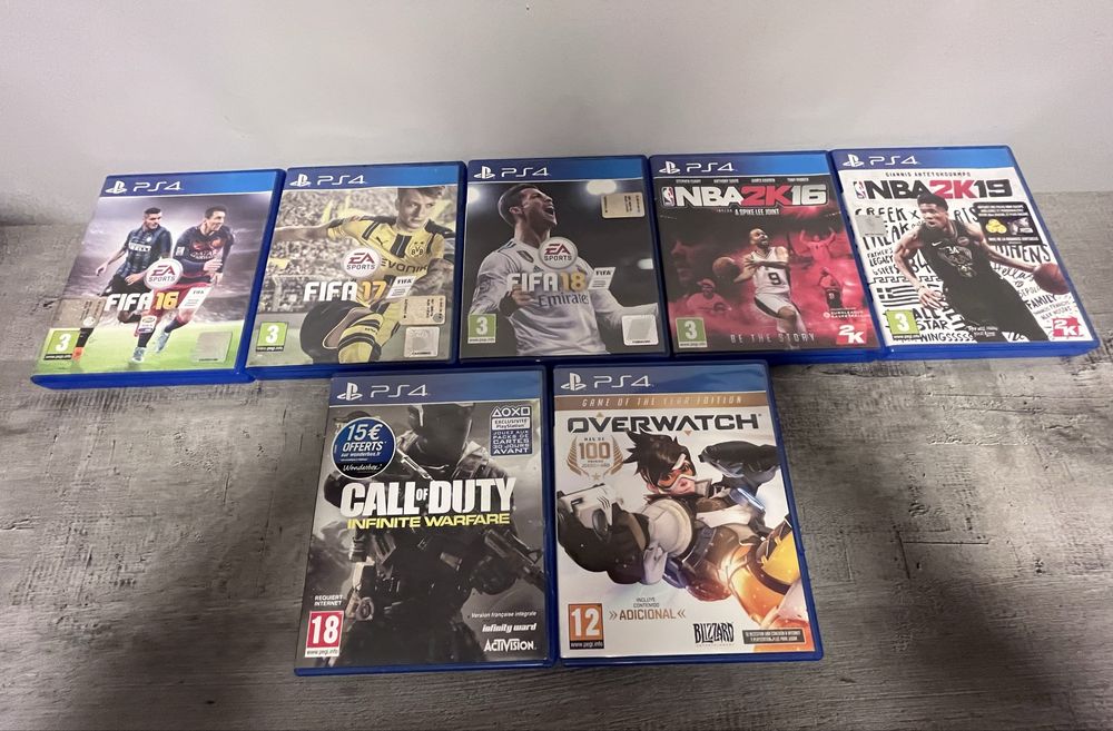 Vários jogos PS4 (desde 5€)