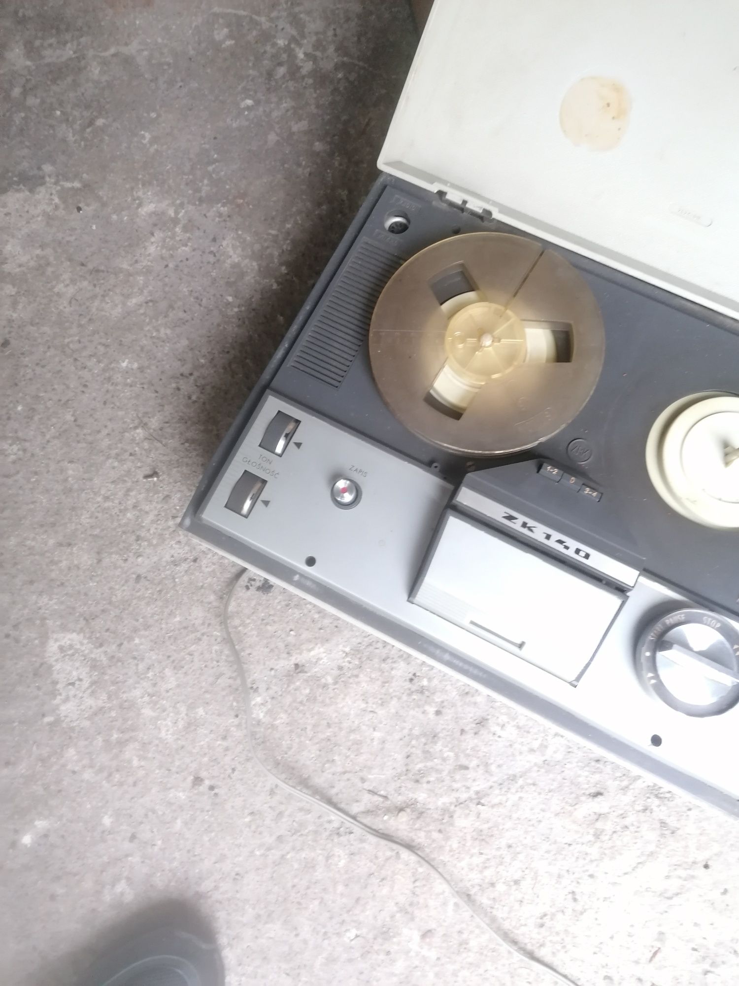 Magnetofonowe Unitra szpulowy zk140t