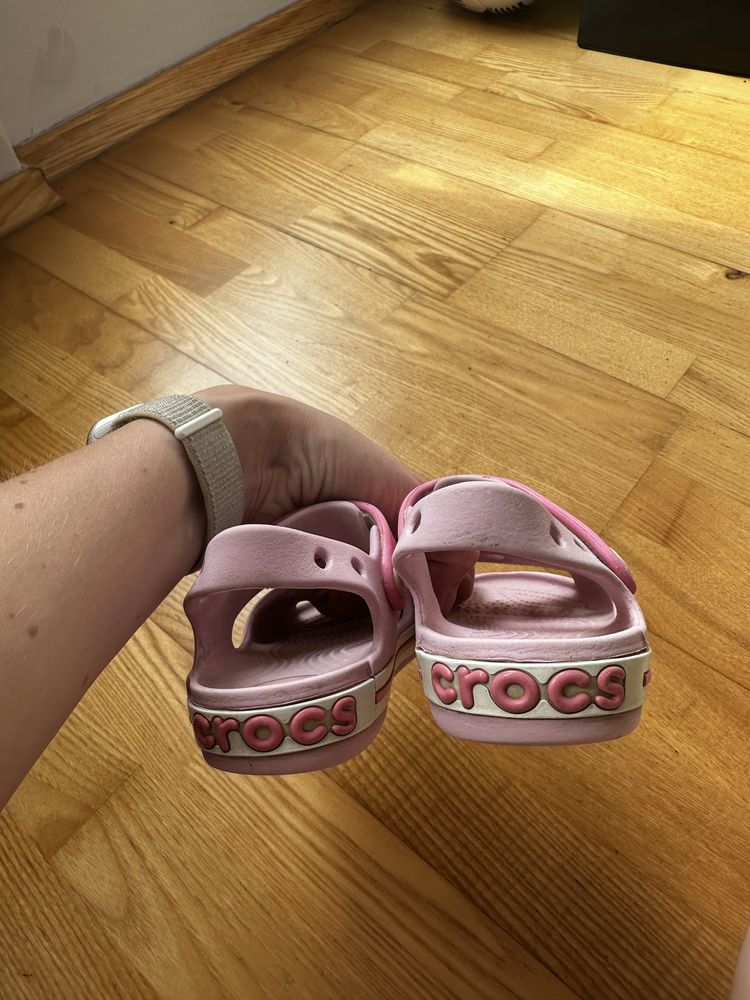 Crocs różowe dziewczynka c11 rozmiar 28-29