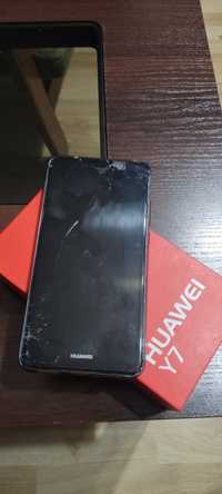Huawei Y7 pęknięty ekran DZIAŁA