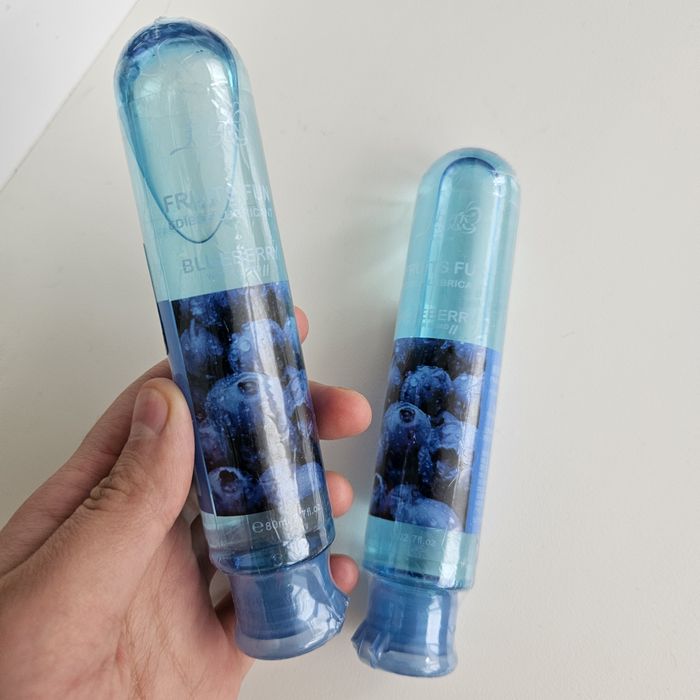 Фруктовий лубрикант чорниця новий