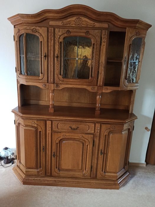 Witryna debowa - kredens