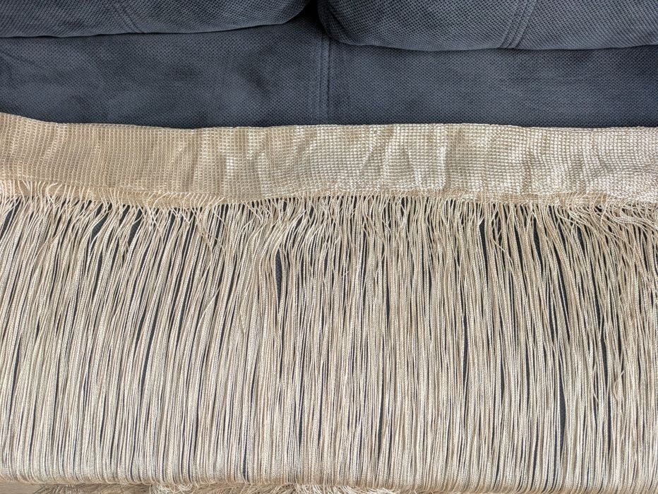 Firanka makaron złota