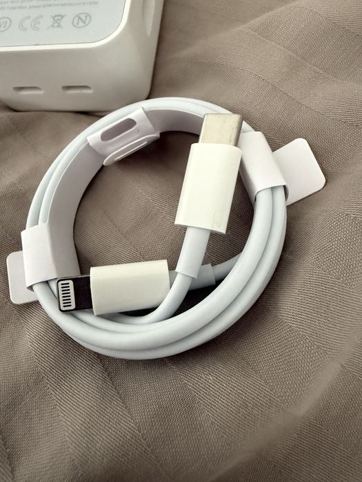 50W перехолник зарядное устройство адаптер Apple кубик блок + провод