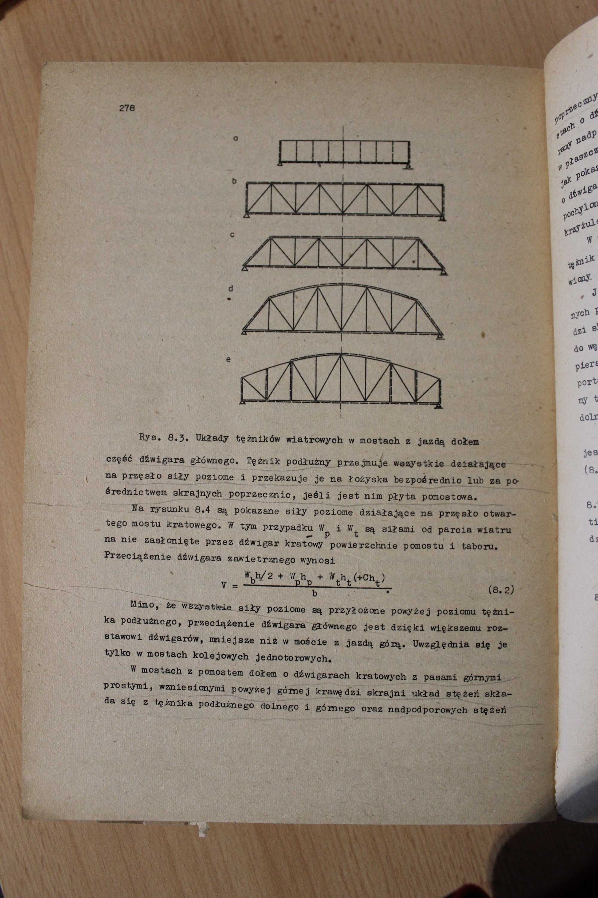 Mosty metalowe Leon Danielski literatura dla studenta budownictwa