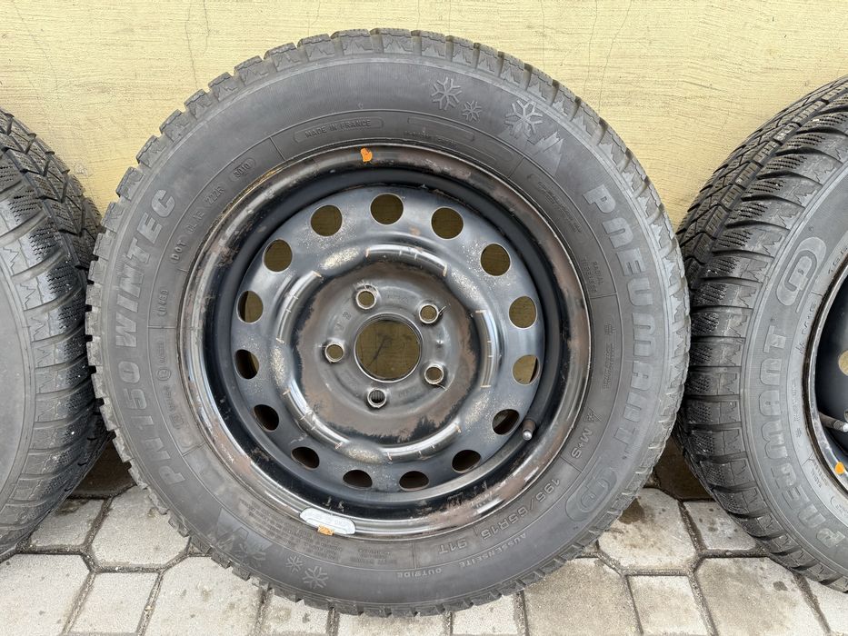 Koła Felgi 15” 5x114,3 + Opony Zimowe 195/65R15 Kia Ceed Hyundai I30