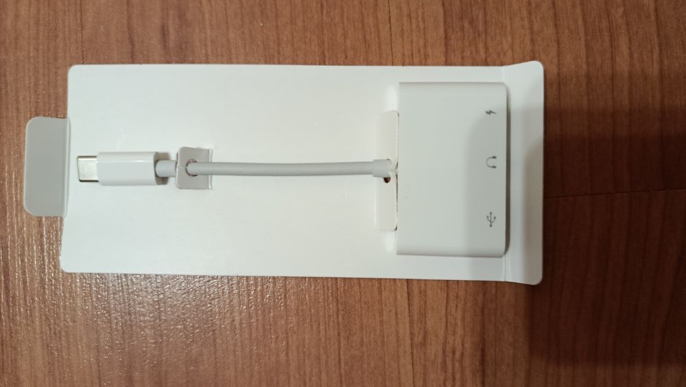 Адаптер USB-C OTG Audio Adapter (перехідник для навушників)