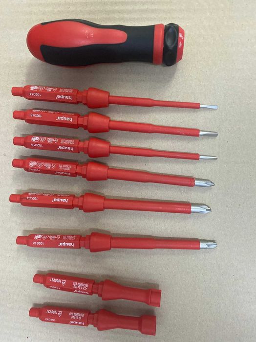 Zestaw śrubokrętów wkrętaków VARIO VDE PH Haupa PZ FL 2