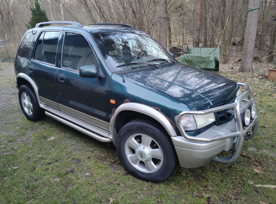 Kia Sportage Kia Sportage, uszkodzony - ewentualna zamiana  na motocykl chopper.