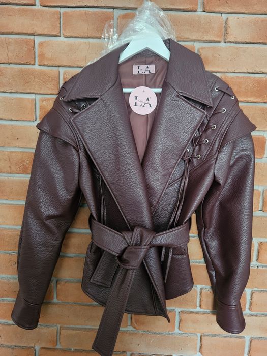 Ramoneska z Włoskiej ekologicznej skóry La Milla