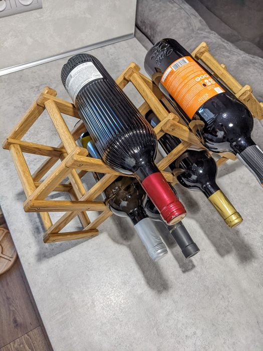 Стійка для вина, полиця для вина