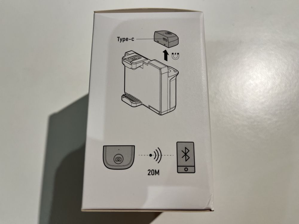 Pega de telemóvel, com controlo Bluetooth